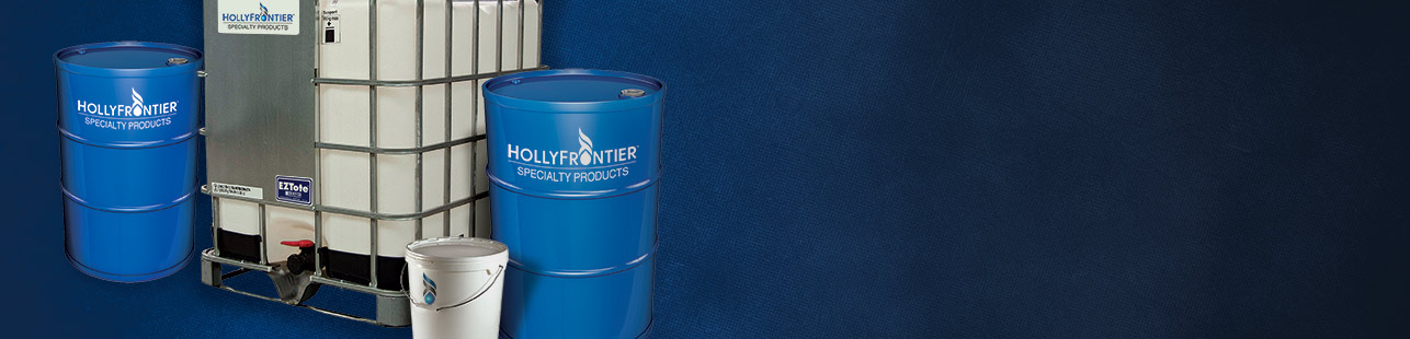 Barrels of HollyFrontier Specialty Product oils